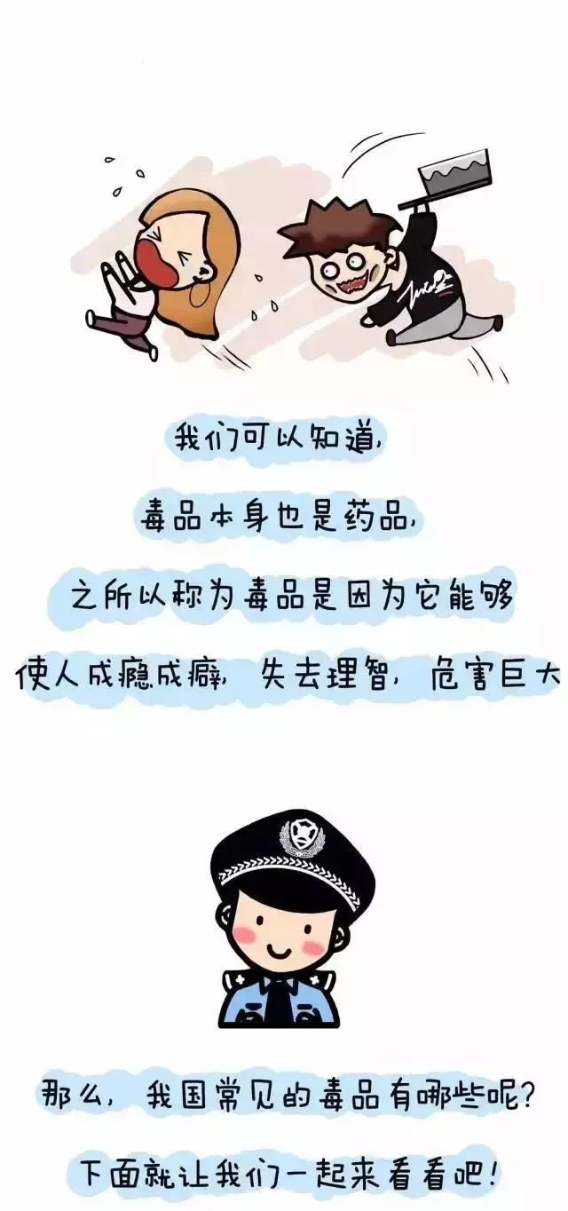 珍爱生命,远离毒品!禁毒知识点学起来!