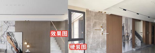 拆护栏墙,跃层楼梯爆改后,对比量房图,实用+颜值好看2倍不止