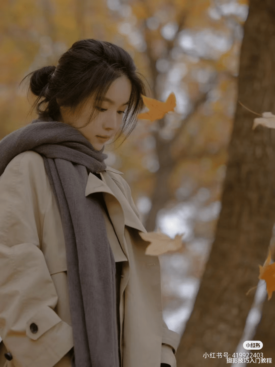 摄影技巧:别再傻傻的没有创意了!今年秋天流行这样拍照!