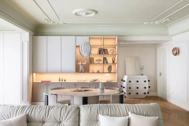王者装饰:现代简约风 | 温柔浪漫,多色彩的明亮空间!