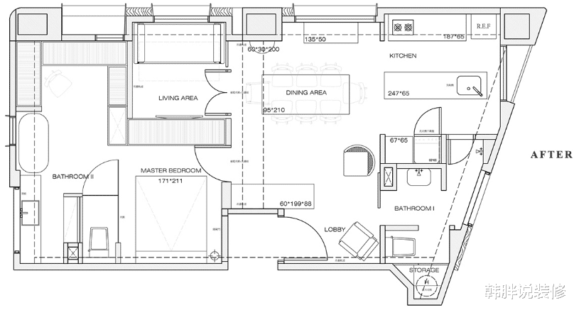 66㎡小户型新房,全屋贴满红砖,朴实无华,却又复古迷人