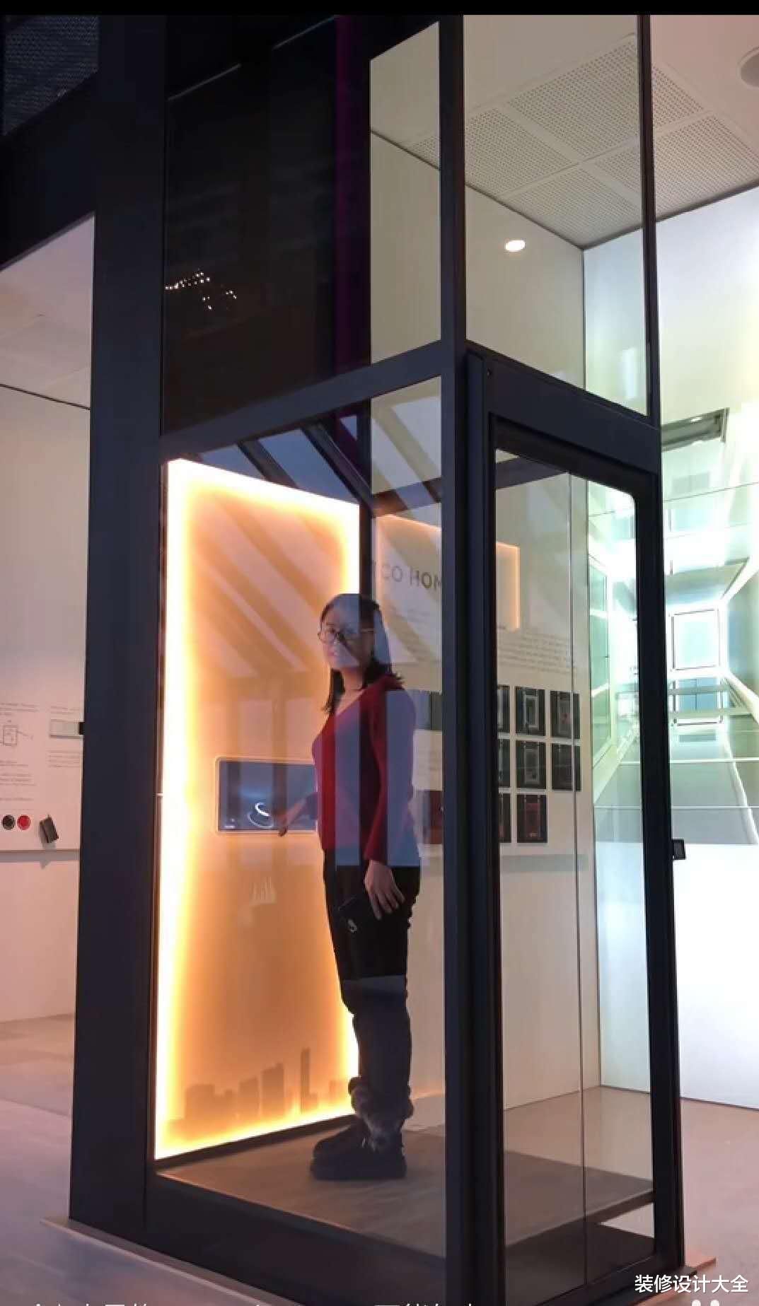 新型loft家用小电梯，占地不到1㎡，不挖电梯井不耗电，太方便！