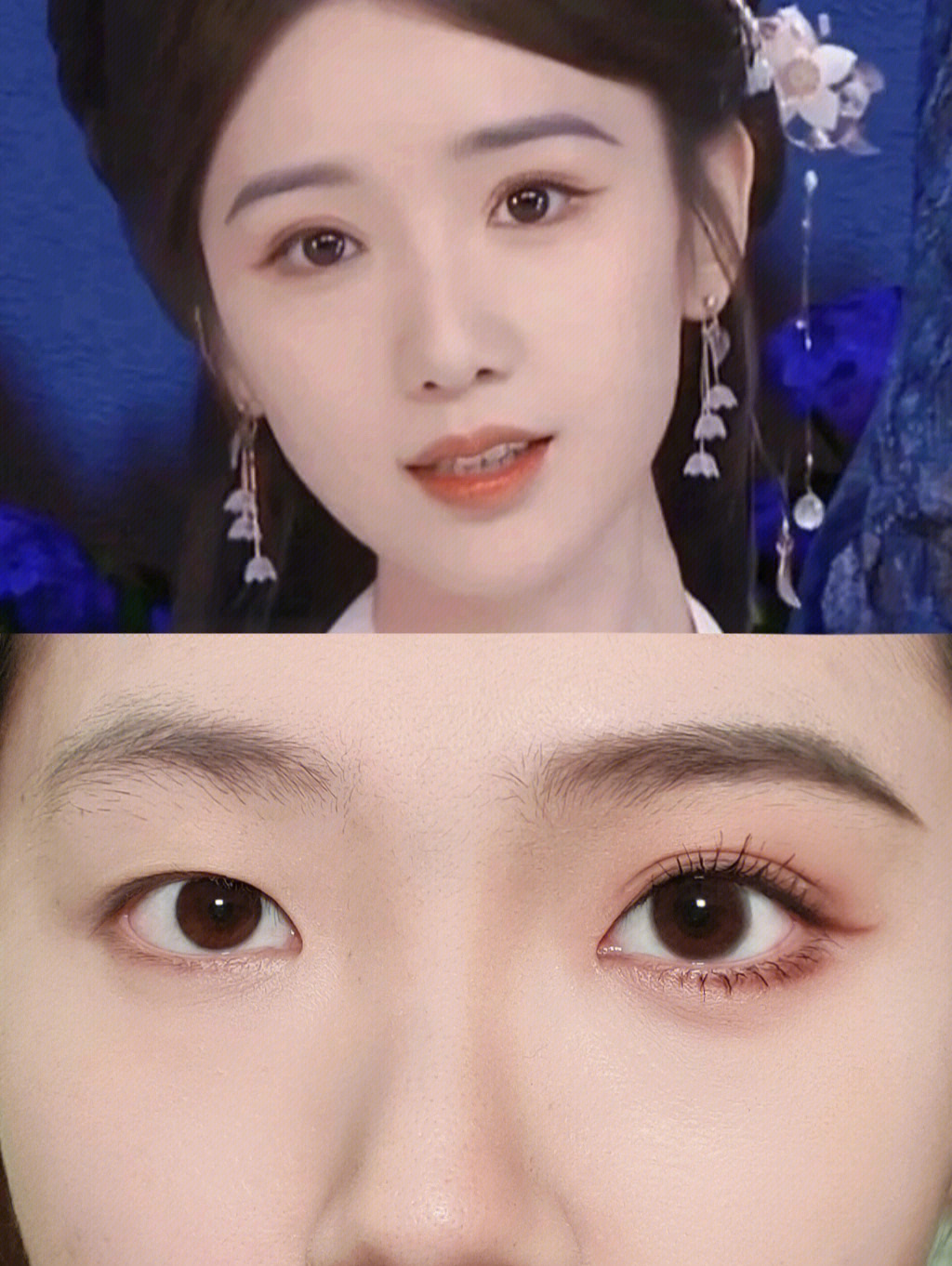 眼妆 单眼皮肿眼泡也可以 拥有同款眼妆