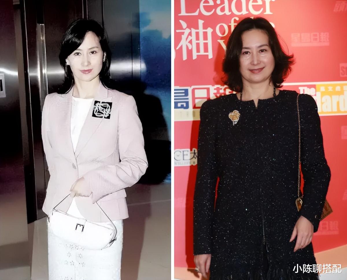 穿衣搭配 看了何超琼的穿搭才明白：女人上了年纪，“成套穿”更优雅洋气