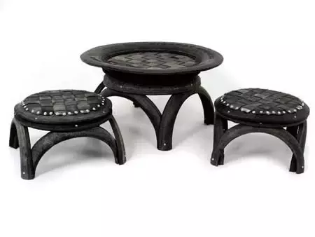 老公把旧轮胎这么一改，很多家具都不用买了，省下一大笔钱