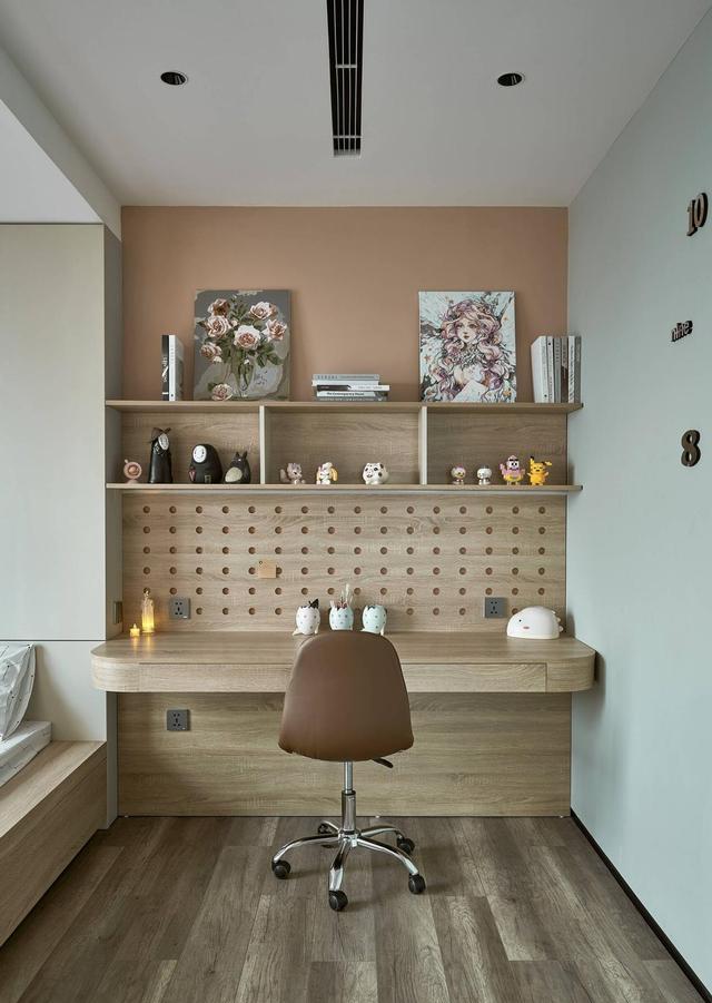 150沙发背景墙拆一半，更通透！隔成4室，一家四口住不输别墅