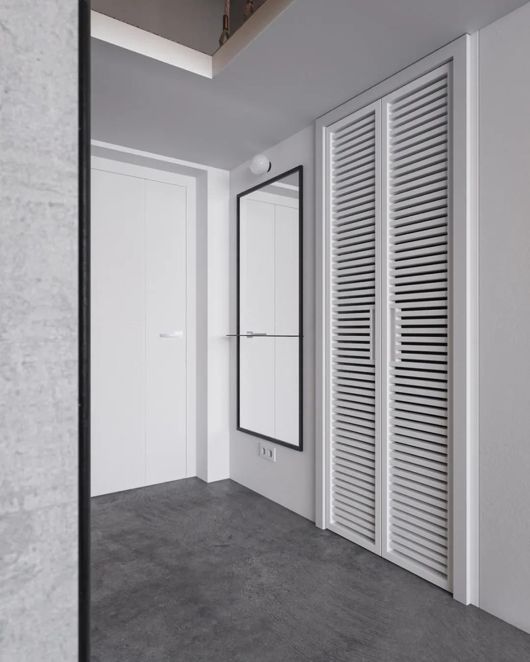 酷飒工业风格,绿植和灯光让它高级不冰冷,绝佳质感的高级范!