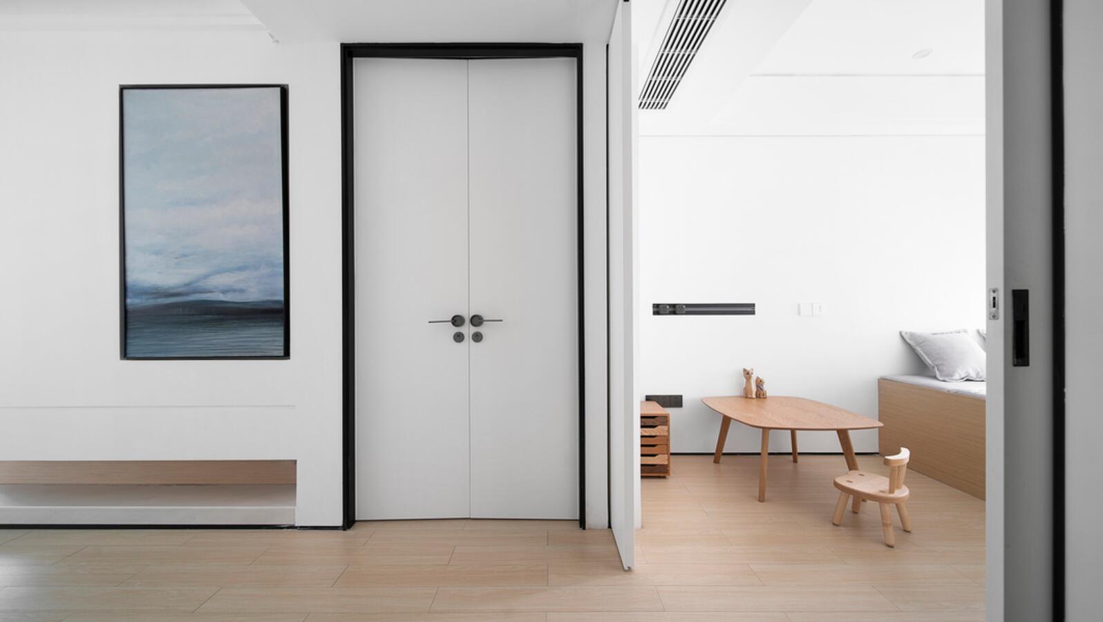 极简风不愧是最火的风格!她118㎡家,犹如美术馆一般,空灵洁净