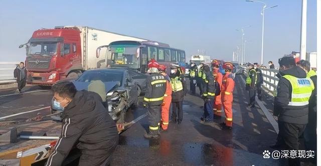 郑州200多车相撞事故已致1死,通常只有在-40℃以下才会形成