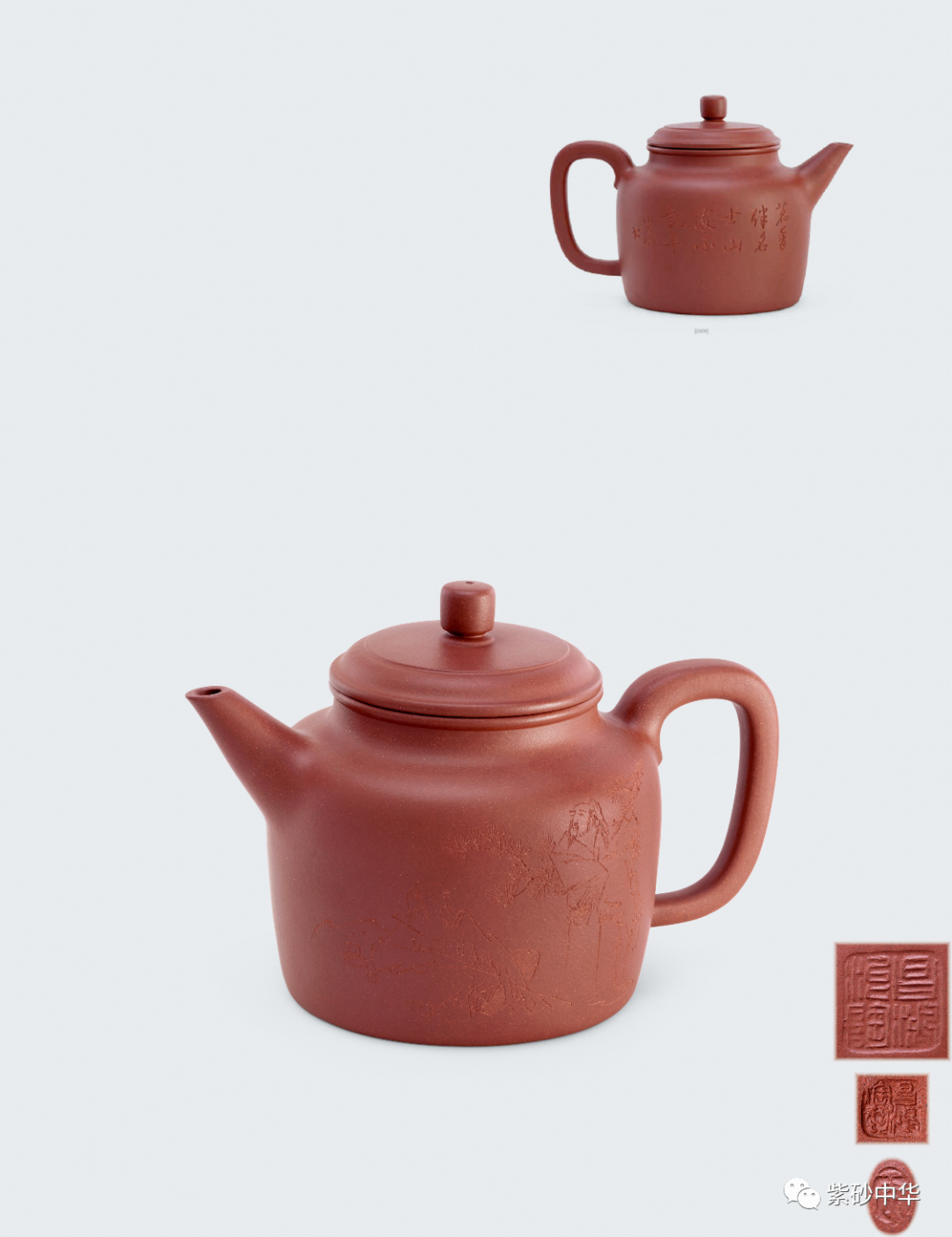 紫砂|成交价 | 中国嘉德2022春拍 - 紫泥菁英 ? 紫砂古器与近现代臻品