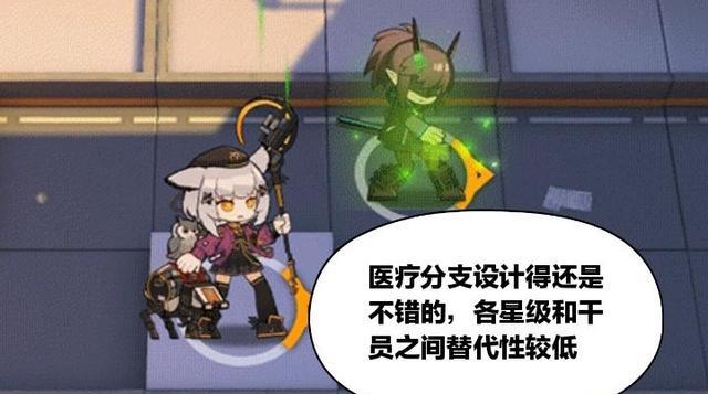 明日方舟|明日方舟：医疗职业整体上设计得十分优秀，各分支下的干员替代性低