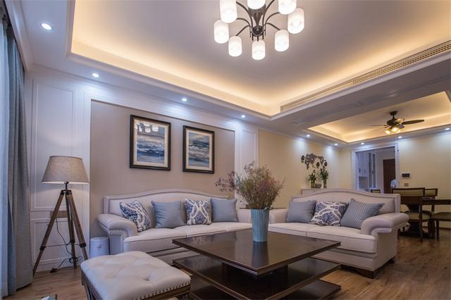 晒晒小姨家126㎡的新房,没想到一进门就惊艳了,客厅实在漂亮!