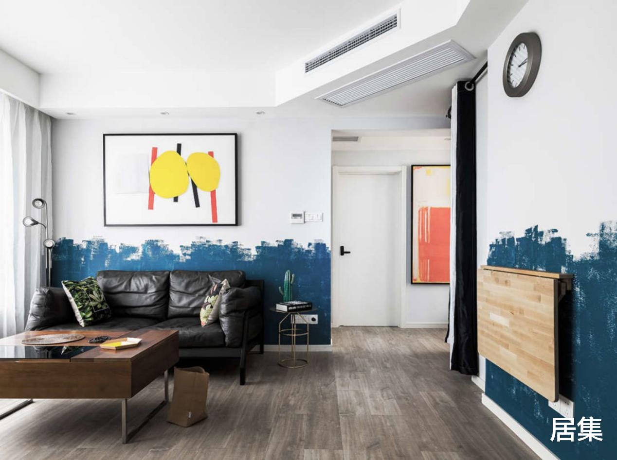 打造80㎡油画一般的家,处处都可以享受自由的轻抚,浪漫美好