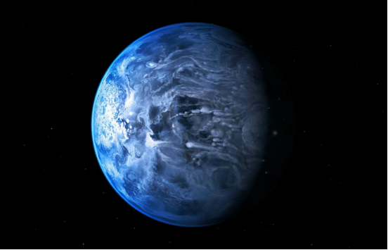 是否会存在一种全是水的星球,像水珠一样漂浮在宇宙中?