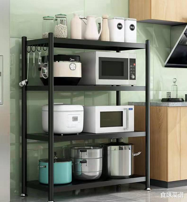 相见恨晚的4件厨房置物架,瞬间增大空间,防止蟑螂,关键还便宜