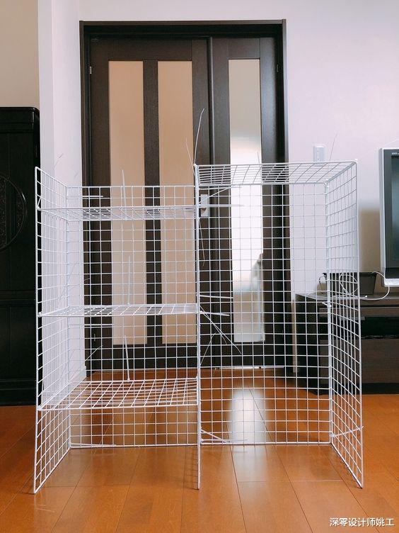 给装修小白的建议,铁艺网格的10种组合利用,瞬间提升家居幸福感