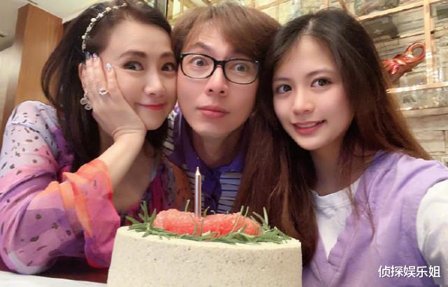 翁虹|翁虹夫妇为女儿庆生，一家人全是高颜值，15岁小水晶身高近一米七