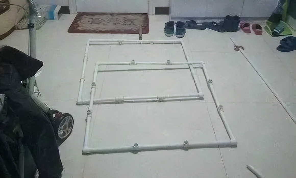 PVC水管还能做鱼池,老公除了会做水电还有这手艺