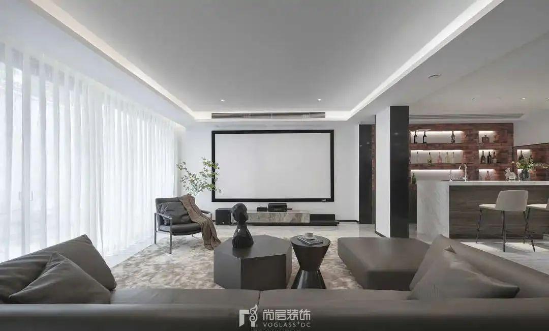 420㎡现代简约风别墅设计，回归本真生活