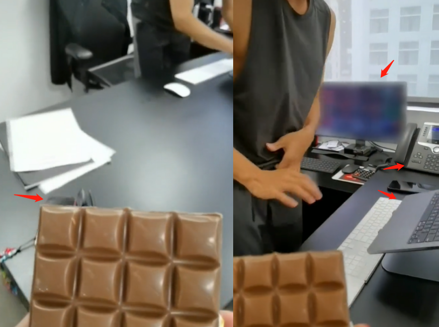 谢霆锋|41岁谢霆锋办公室炫肌肉!掀起上衣秀出腹肌,两台电脑桌面显杂乱