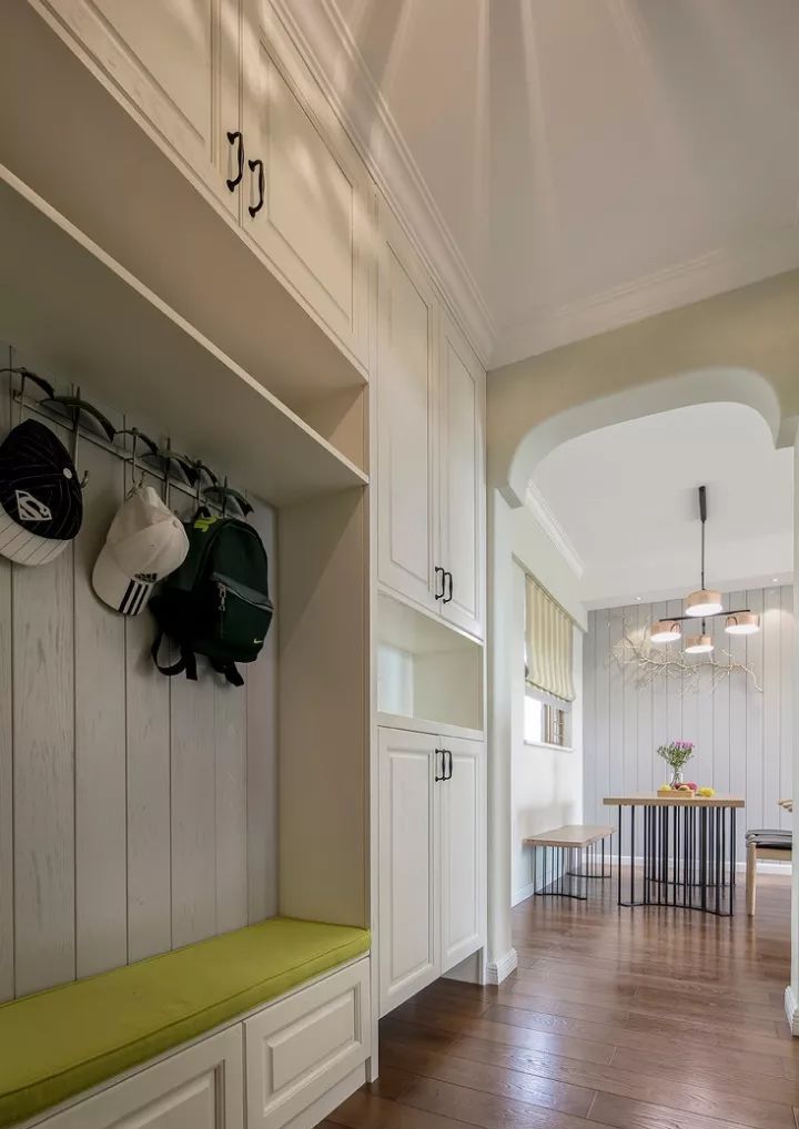 阳台卡座+卧室飘窗,这个100㎡的气质美居太赞了!