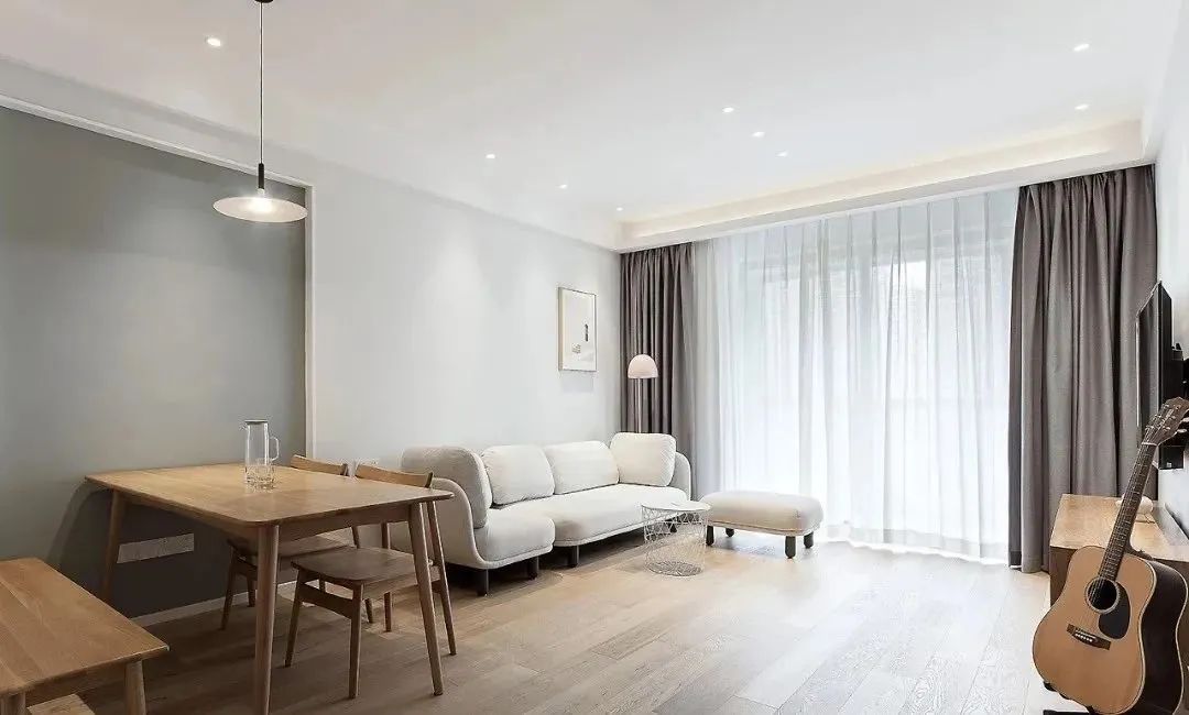 86㎡的小户型,设计师将日式和北欧混搭在了一起,满足业主的小喜好!