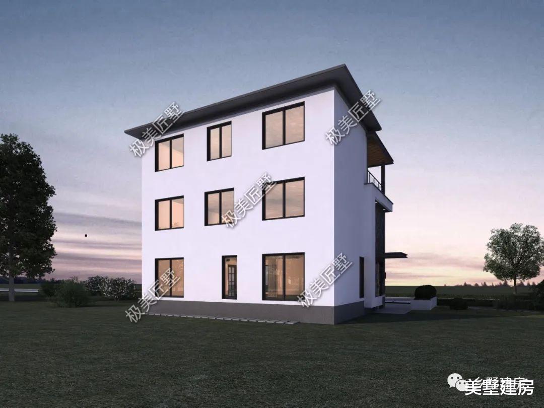 看一眼就爱上的别墅,灰白格调现代风,满满时尚气息