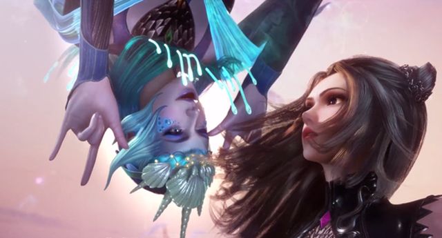 朱竹清|斗罗朱竹清战胜美人鱼秀大白腿,极致的诱惑,让戴兄弟大喊我老婆