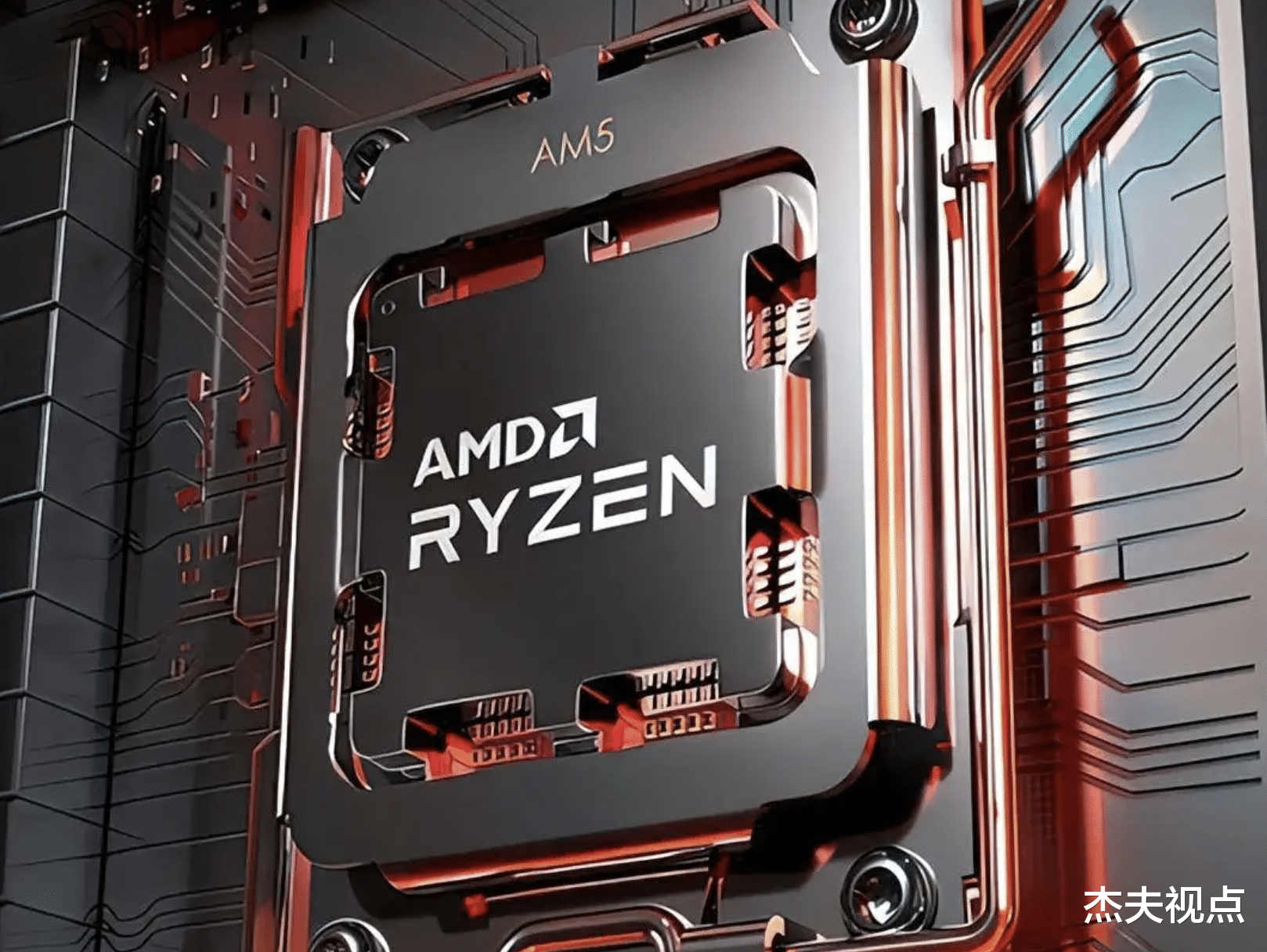 CPU|锐龙7000要换包装了！新处理器盒装曝光，大幅度黑化很硬核