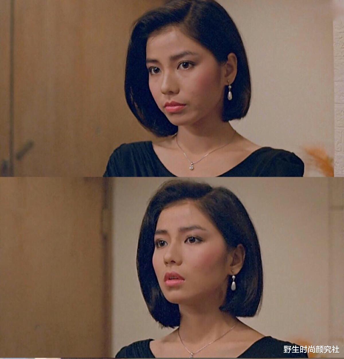 钟楚红|钟楚红的短宽脸和厚嘴唇,放到如今会被“嘲”吧?