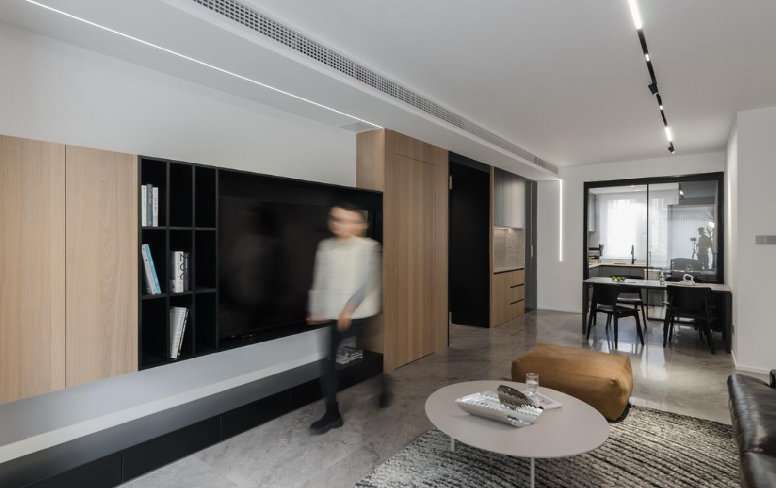 黑白调不愧是最经典的色彩搭配!看了她家,才知道有多高级