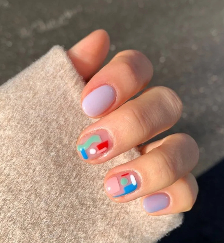 西葫芦 谷爱凌“五环美甲”美上热搜，还有哪些美甲款式适合春天？