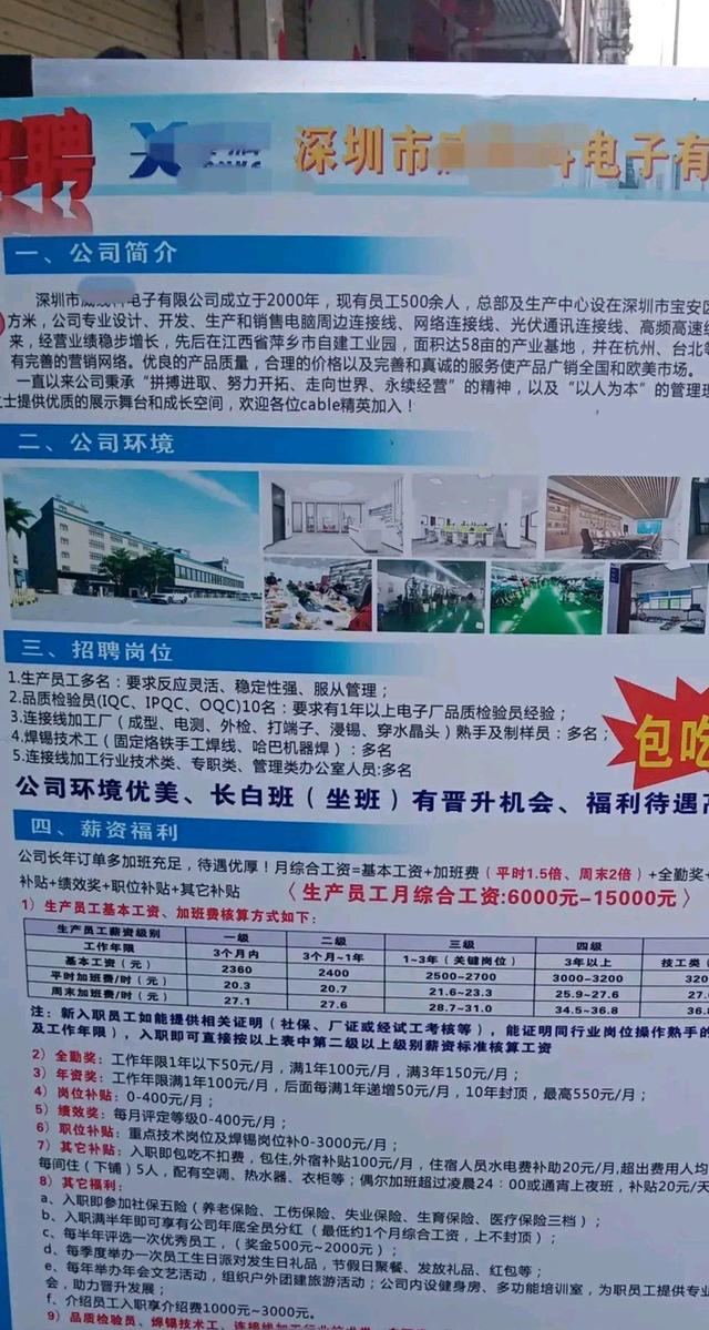 事业单位|月薪15000也没用?工厂综合工资6000-15000块,打工者却不买单