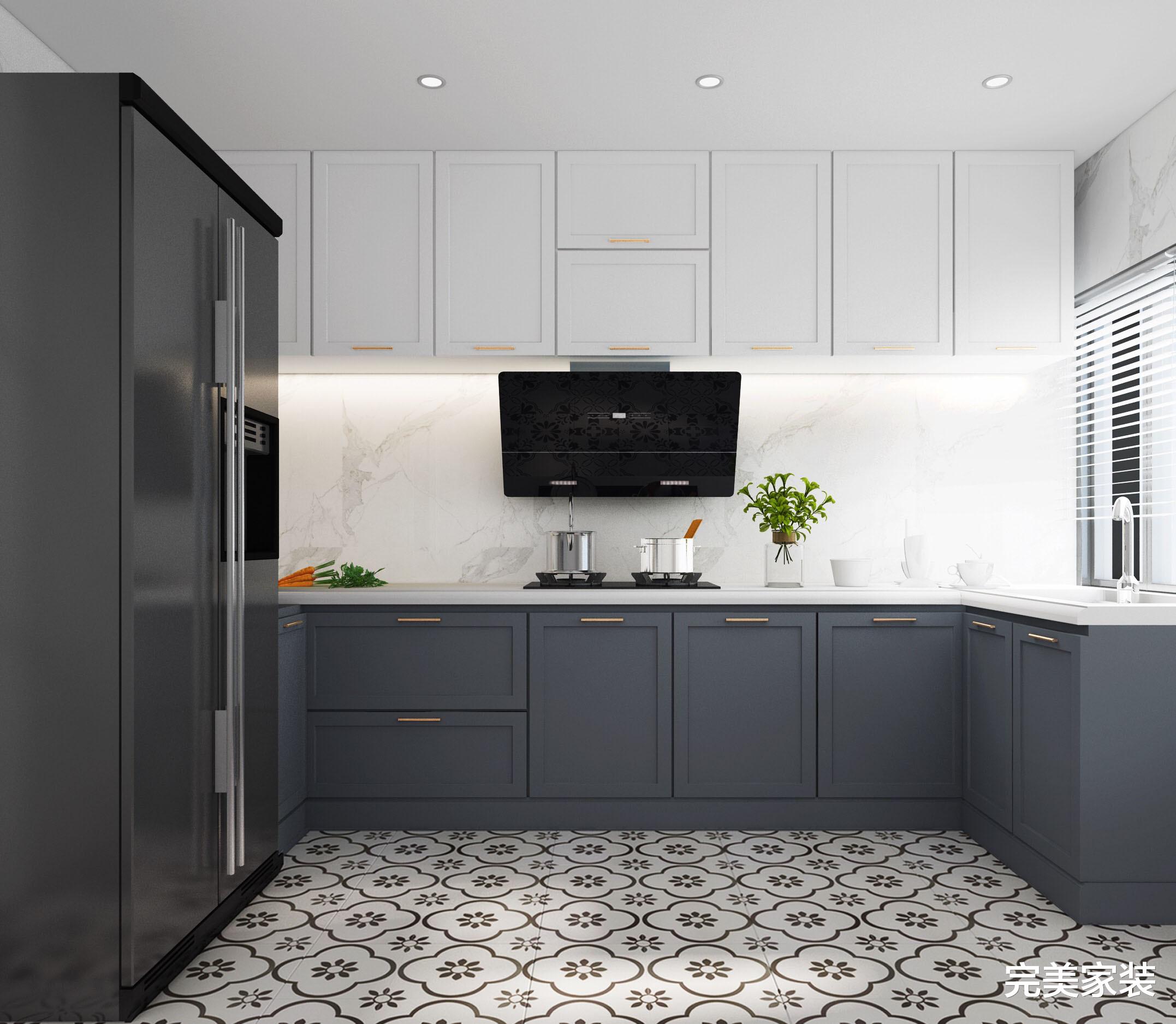 装修厨房时,老婆坚持做了4个设计,装修工人都连连称赞!