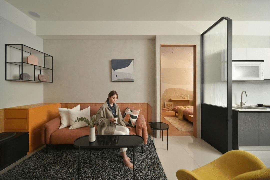 59㎡莫兰迪系两居室，高级感十足，温柔又耐看！