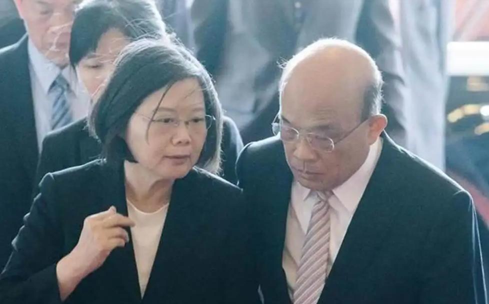 岛内风向变了，蔡英文宣布辞职后，民众开始要求苏贞昌下台