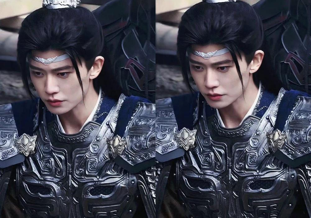 任嘉伦|《武庚纪》任嘉伦铠甲造型,挖矿变成脏脏包,带回去洗洗还是王子