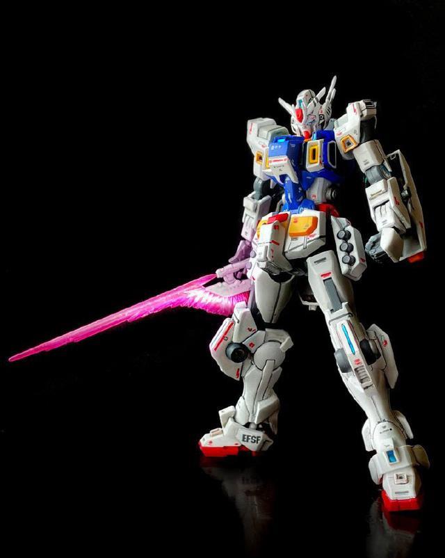 多高达模型零件混搭改造,RX-7800高达