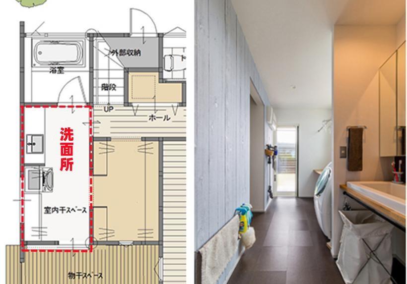 不得不说，日本洗面所设计还是值得学习的，方方面面都考虑周全！