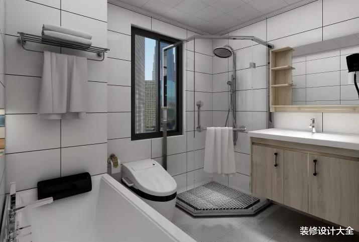 140㎡三房设计,强烈的艺术视觉给人时尚的居住体验!