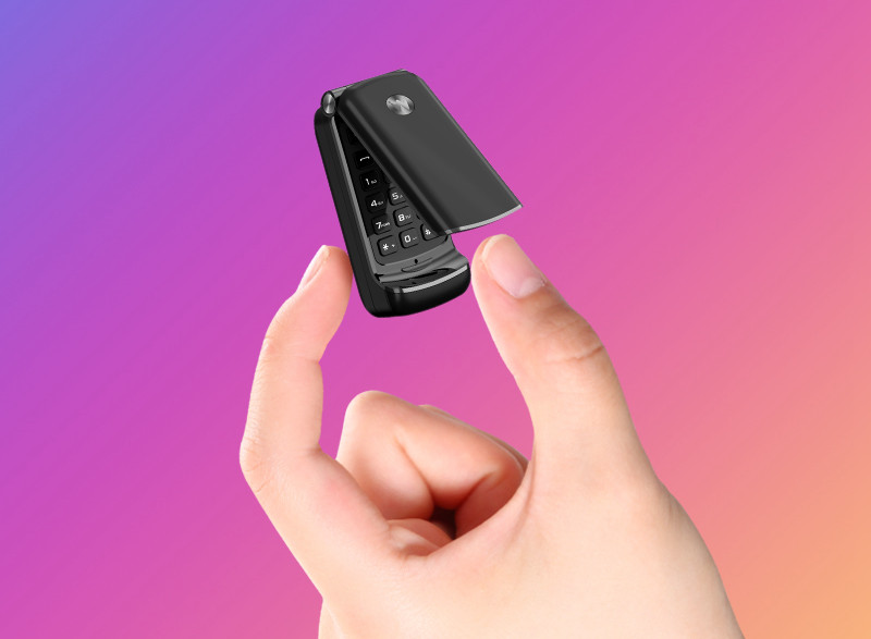 折叠屏|世界上最小的5款手机，麻雀虽小，却也五脏俱全