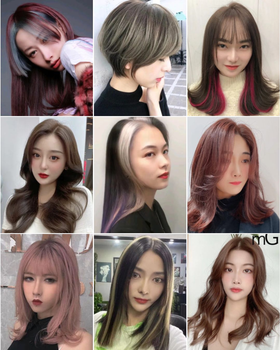 发型 年底最火烫染剪100多款,选发型不用愁,收藏了慢慢选