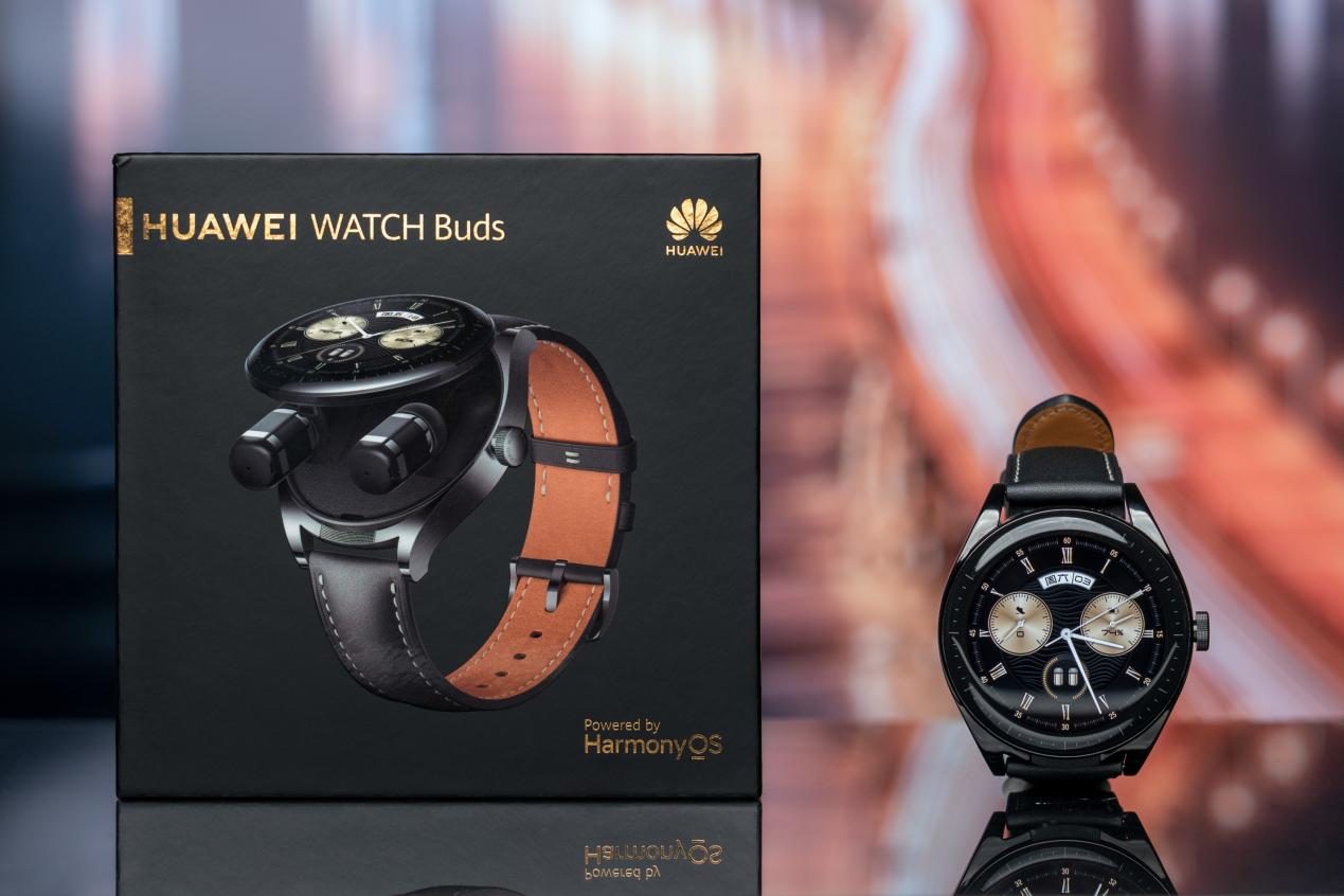 耳机|将TWS耳机放入智能手表的梦幻操作，华为WATCH Buds耳机表做到了