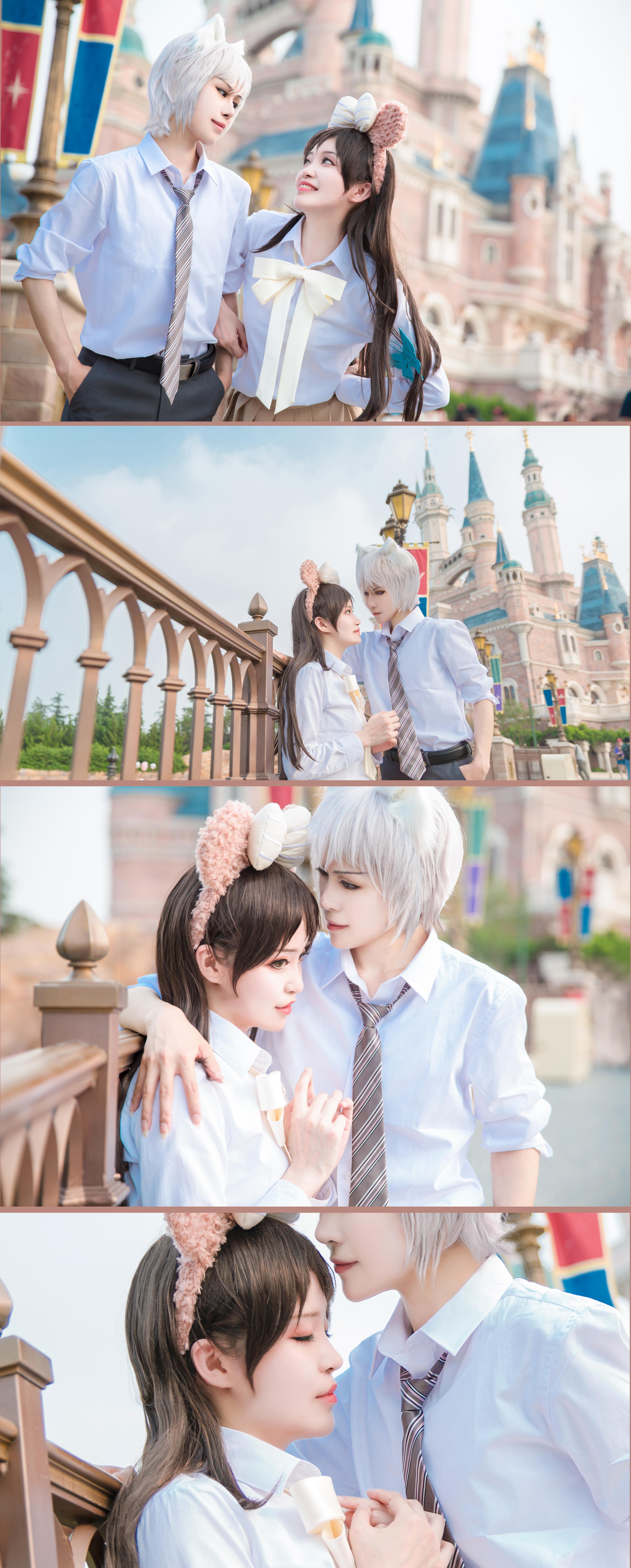 元气少女缘结神|《元气少女缘结神》巴卫×桃园奈奈生cosplay