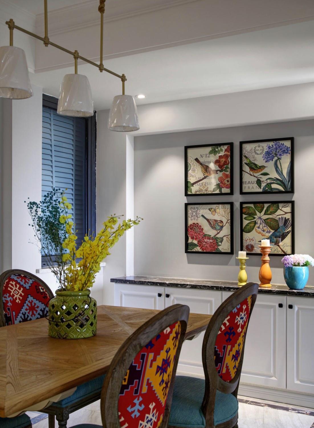 参观闺蜜的新房,原来民族风还能用,这样的美式风太个性了!