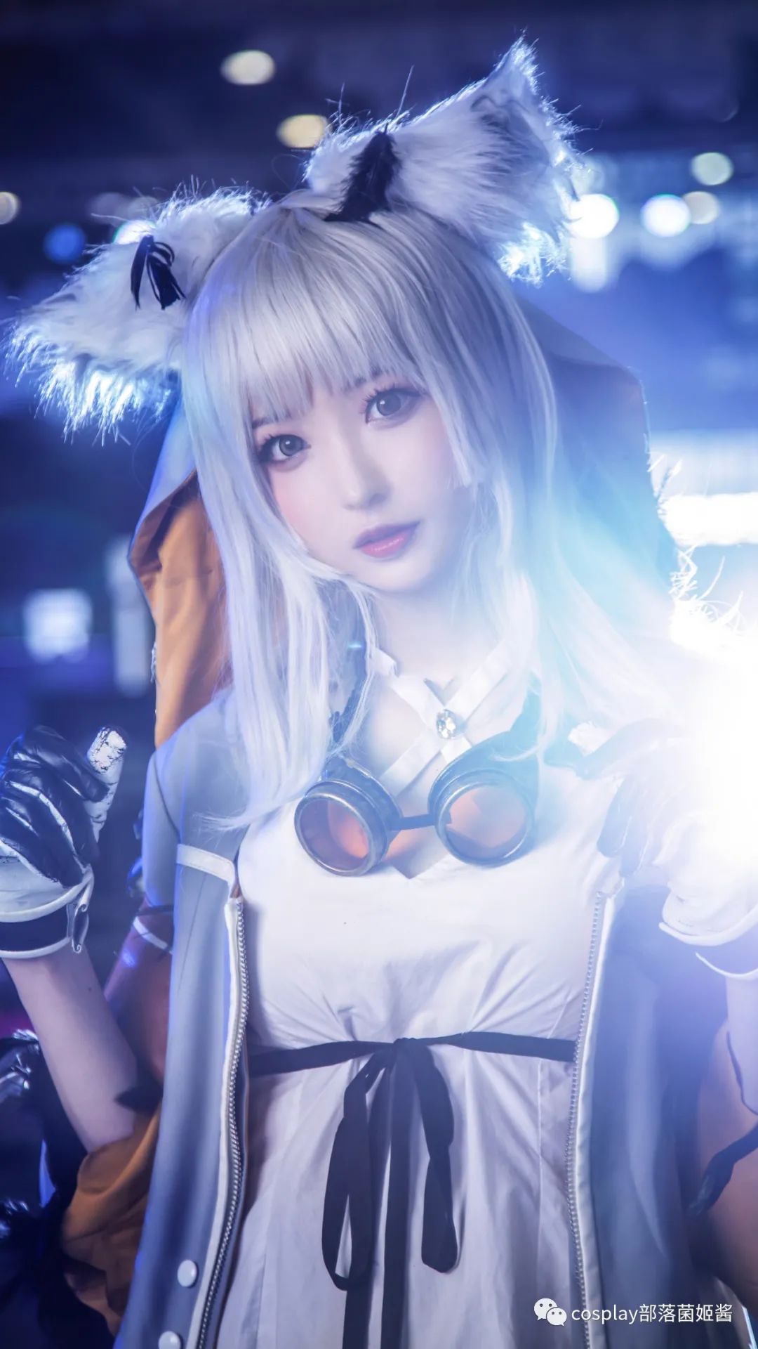 明日方舟|cos：明日方舟白面鸮cos正片@南宫