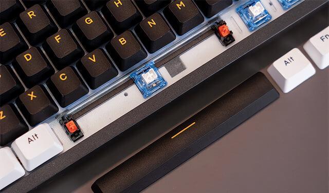 DareuA87Pro机械键盘使用评测：黑色金刚天空版