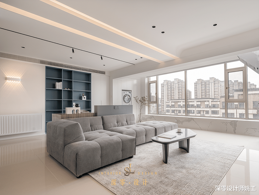 合肥【高速时代公馆】客餐一体，不小心整出6大功能区，实用又高级