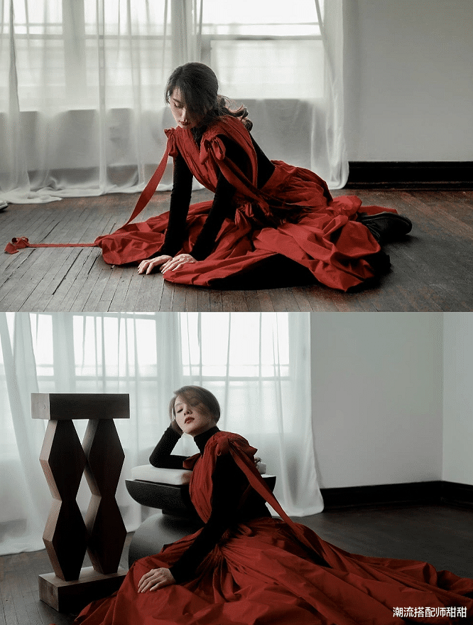 刘诗诗|刘诗诗大背头挺有财阀感,发际线让人羡慕,这造型没几个人能驾驭