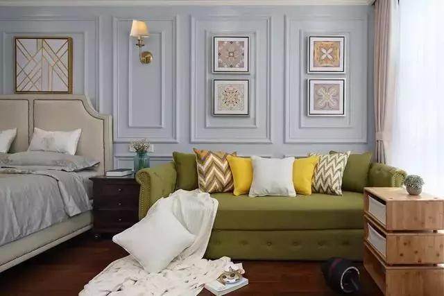 房子不到50㎡,老公非选美式风格,开始我反对,装修完眼前一亮